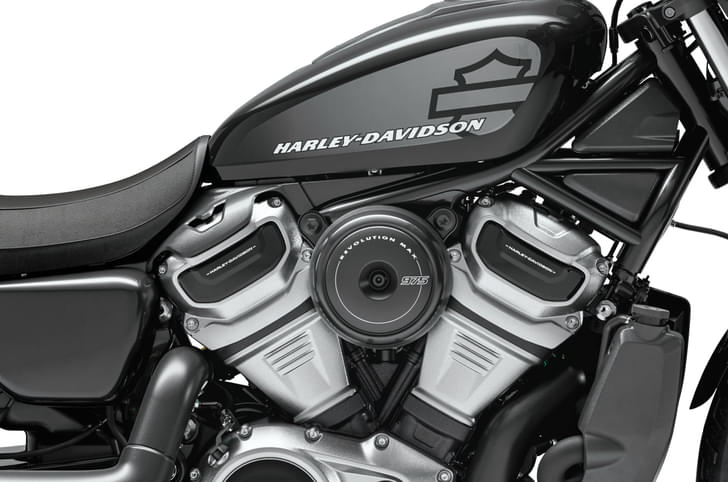 HD nightster engine shot.